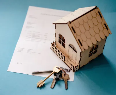 A house and keys